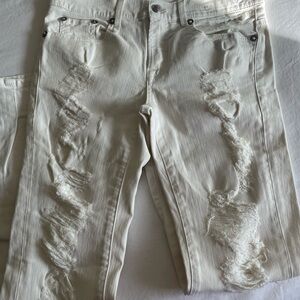 R13 Relaxed Skinny Distressed‎ Jeans